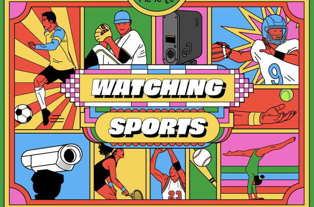 watching sports